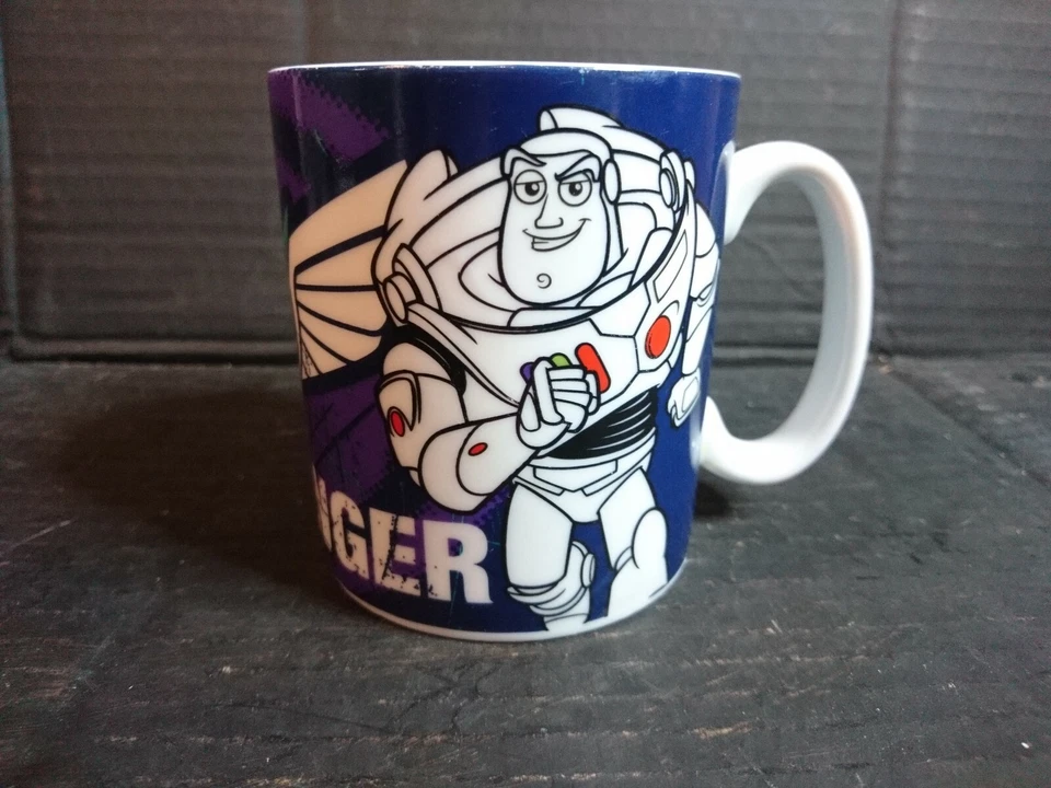 Disney Pixar Mug PURPLE BUZZ LIGHTYEAR TOY STORY SPACE RANGER CERAMIC MUG  - Image 1 of 4