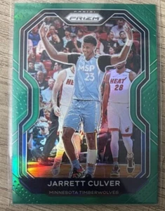 2020 Panini Prizm #238 Jarrett Culver Green Prizms Minnesota Timberwolves - Picture 1 of 2