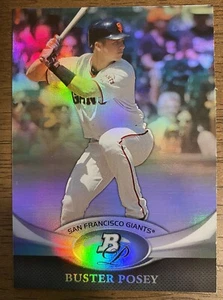 2011 Bowman Platinum - BUSTER POSEY #28 - San Francisco Giants - 2ND YEAR CARD - Picture 1 of 2