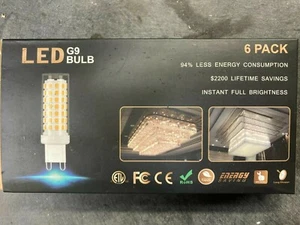 G9 LED Bulbs BiPin Base 6W Soft WT 3000K - 60W Halogen Equiv. *FREE SHIPPING* - Picture 1 of 3