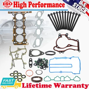 For 11-16 Buick Chevrolet 1.4L Turbo Engine Cylinder Head Gasket Set + Bolts Kit - Picture 1 of 12