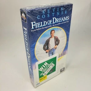 Field of Dreams (NEW SEALED VHS, MCA Watermark) World Series Sticker IGS-Ready - Picture 1 of 7