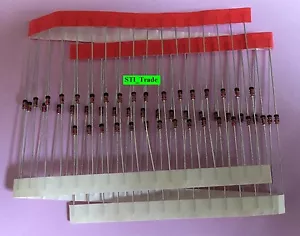 1N5235B -DIODO ZENER - 6,8V - 1/2 Watt - Qtà 20 6,8 V SU NASTRO - Foto 1 di 2