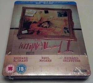 Withnail and I Embossed STEELBOOK (Blu-ray, UK) RARE REGION B LOCKED OOP - Picture 1 of 7