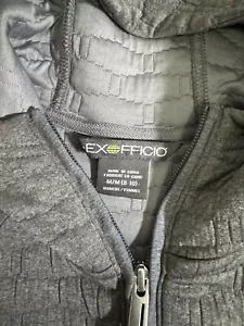 EXOFFICIO Hoodie Womens Sz Medium M Quilted Jacket Zip Top - Picture 1 of 6