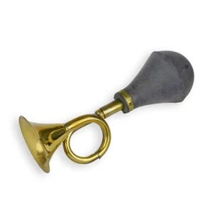 9932075-d Nostalgic Classic Car Taxi Horn/Horn Brass 6, 5x20cm - Picture 1 of 1