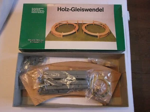 Holz-Gleiswedel HO 36420 Modellbau Laggies, nicht mehr vollständig - Bild 1 von 3