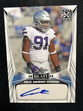 2023 Leaf Draft Football RC Auto BA-FAU Felix Anudike-Uzomah KC Chiefs
