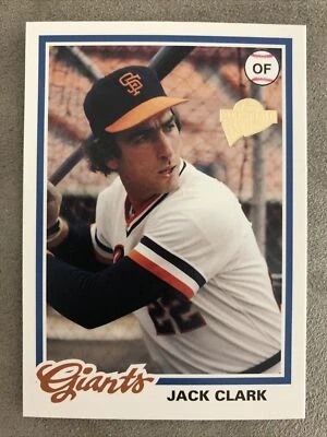 2003 Topps Jack Clark All-Time Fan Favorites Baseball Card #99 Giants High Grade - Image 1 of 2