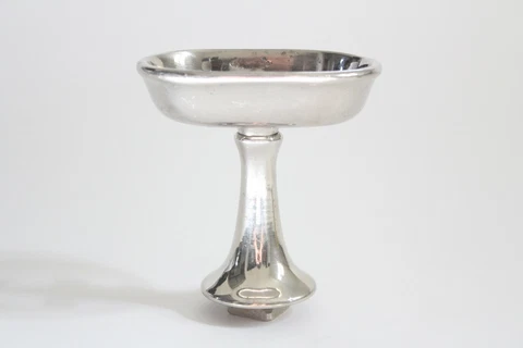antique sink soap holder dish tray | crane nickel soap victorian bathroom vtg Cover