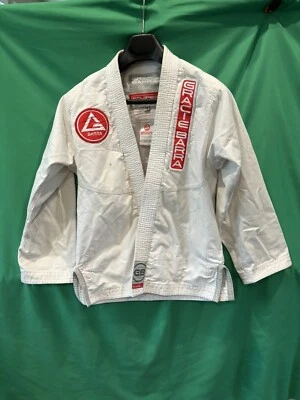 Kimono Gi Gracie Barra GB Equipe Storm Jiu-Jitsu EXCELENTE Solo Talla Y6 Foto 1 de 4