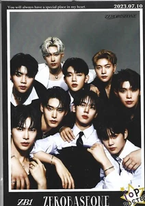 Zero Base One Poster [10P Pack] (A4 Size) K-POP 2025.08 - Picture 1 of 3