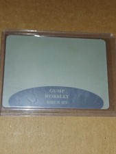 2015 Leaf In The Game Superlative Hockey 1/1 GUMP WORSLEY Yellow Print Plate 