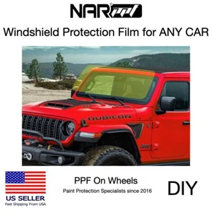 WINDSHIELD Protection Film, DIY for Jeep - Picture 1 of 5