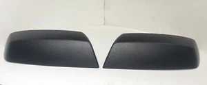 🔥GMC 2014-19 Sierra Chevy Silverado Flat Black Textured Mirror Covers OEM Used - Picture 1 of 11