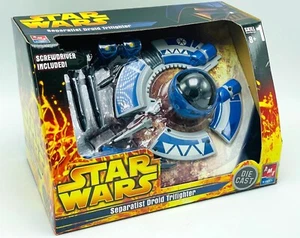 Star Wars Separatist Droid Tri Fighter Die-Cast AMT ERTL Model Kit w/Screwdriver - Picture 1 of 4