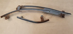 1965 CHEVELLE LH DRIVER SIDE QUARTER WINDOW GUIDE TRACKS - Picture 1 of 8