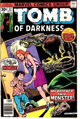 Tomb of Darkness # 22 (GD/VG 3.0) 1976. - Image 1 of 2