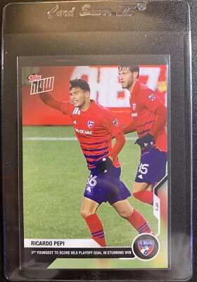 2020 TOPPS NOW MLS RICARDO PEPI ROOKIE RC #60 PR /173 SSP USMNT - Image 1 of 3