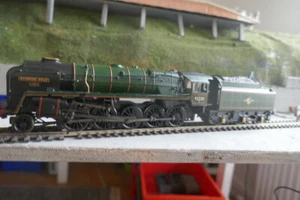 Bachmann OO gauge 32-850A BR standard 9F 92220 Evening Star BR Green Late Crest - Picture 1 of 5