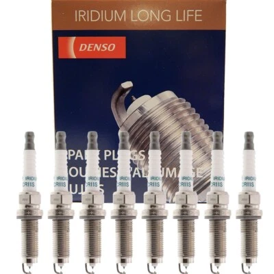 Juego de 8 bujías de iridio de larga duración DENSO para Land Rover Range Rover (deporte) Foto 1 de 4