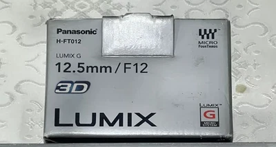 Panasonic LUMIX H-FT012 12.5mm F/12.0 Lens - Image 1 of 3