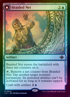 Braided Net/Braided Quipu (Foil) (LCI) The Lost Caverns of Ixalan - NM - Image 1 of 2