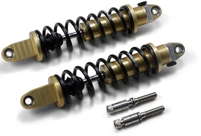 Suspensión bobina ajustable Legends REVO-A - 14 pulgadas - Estándar - Motocicleta dorada Foto 1 de 3