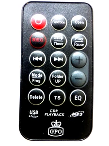GPO USB TURNTABLE HIFI REMOTE CONTROL - Picture 1 of 1