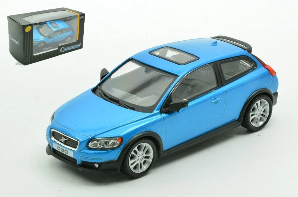 MODELLINO AUTO STATICO DIECAST CARARAMA SCALA 1:43 VOLVO C30 BLU 1/43 - Immagine 1 di 1
