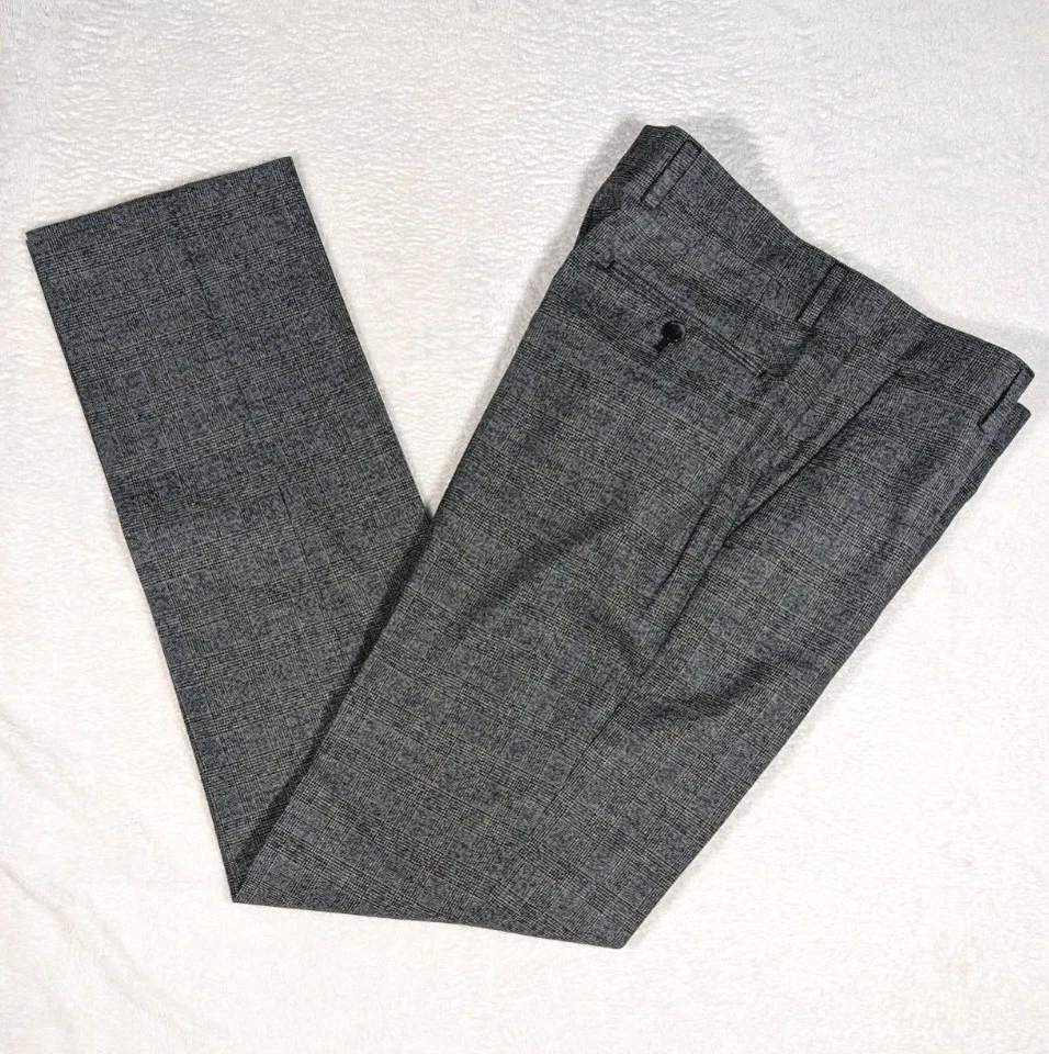 Murano Alex Fit Ultimate Modern Comfort 32x34 *Fits 34x34 Houndstooth Plaid Flat - Image 1 of 4