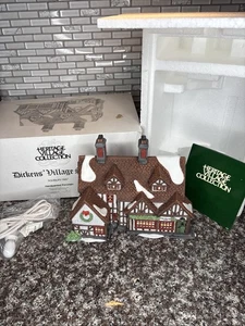 Dept 56 “Ashbury Inn” Heritage Village Collection Retired 1991 w/Light, Box MINT - Picture 1 of 6
