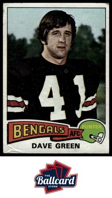 1975 Topps #394 Dave Green - Image 1 of 2
