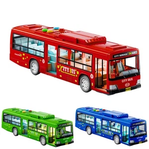 City Bus Toy Large Electric Bus Toy Educational Electric Bus Toy ideal - Picture 1 of 6
