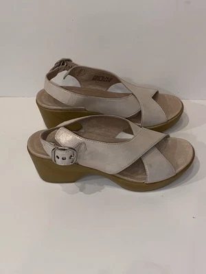 Sandalias Dansko Jacinda de cuero con cordones talla 38,8 nuevas sin caja Foto 1 de 4