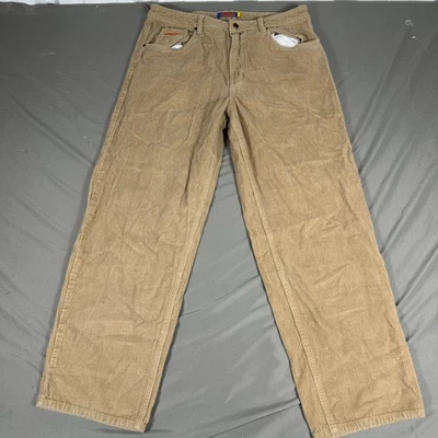 Pantalones Empyre Para Hombre 36 Caqui Pana Calce Relajado Cómodos Pierna Recta Exterior Foto 1 de 4