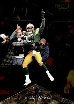 1996 Pinnacle #2 Robert Brooks Foil - Image 1 of 2