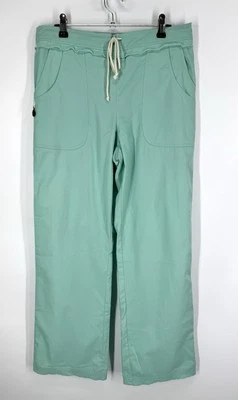 laura ashley Pants Size Small Pockets Drawstring Waist Embroidered Flowers New - Image 1 of 4