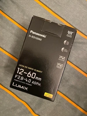 Panasonic Leica DG Vario-Elmarit 12-60mm f/2.8-4 ASPH. POWER O.I.S. Lens (Black) - Image 1 of 2