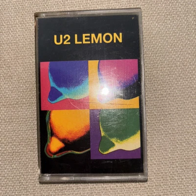 U2  x  Paul Okenfold Lemon Cassette Tape Single 1993 rare Jeep Mix - Image 1 of 4