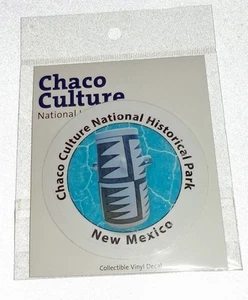 Calcomanía de vinilo coleccionable Chaco Canyon Culture Nat'l Park cerámica nocturna FS - Imagen 1 de 2
