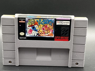 The Ren and Stimpy Show: Veediots! (Super Nintendo SNES) cart only - Good 😊  - Image 1 of 3