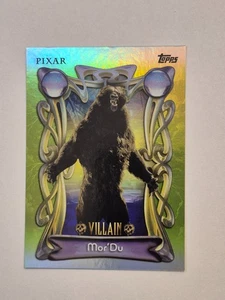 2025 TOPPS DISNEY WONDER VILLIAN FOIL #182 MOR'DU Green Foil - Picture 1 of 2