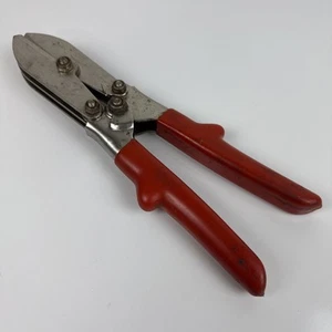 Malco C5 5-Klingen Rohrzange Made in USA ROTE GRIFFE Kanal Arbeit HVAC Handwerkzeug - Bild 1 von 12