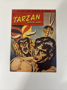 TARZAN ADVENTURES #34 - 1958 SILVER AGE - JOHN CELERADO - WESTWORLD UK comic - Picture 1 of 3