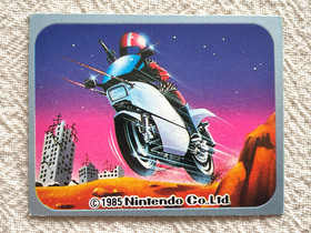 Mach Rider 1985 Menko Mini Card 241 Family Computer Amada Nintendo Game Japan