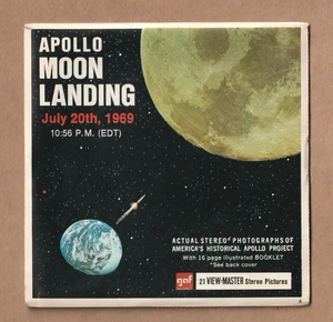 Complete set of vintage View-Master reels Apollo Moon Landing 1969 - Picture 1 of 2