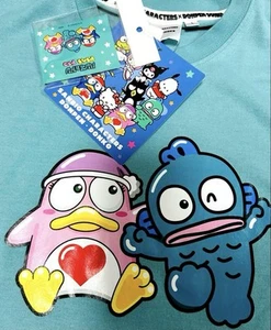 [With tag] Sanrio x Don Quijote Donko Hangyodon short-sleeved T-shirt L rare - Picture 1 of 12