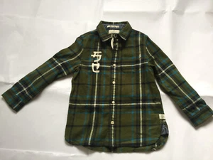 SCOTCH AND SODA SHRUNK BOY'S FLANNEL CHECK SHIRT BNWT - Picture 1 of 12