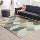 Hand Tufted Rug  Green/Classic Gray